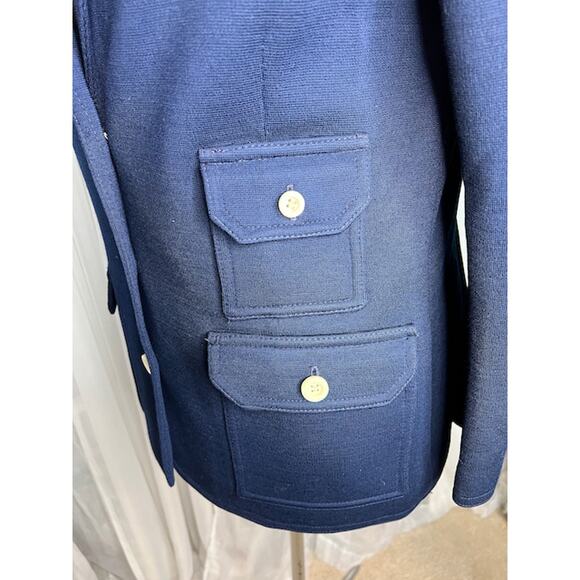 Butte knit Sailing Jacket knit 1950s navy white - Picture 4 of 10